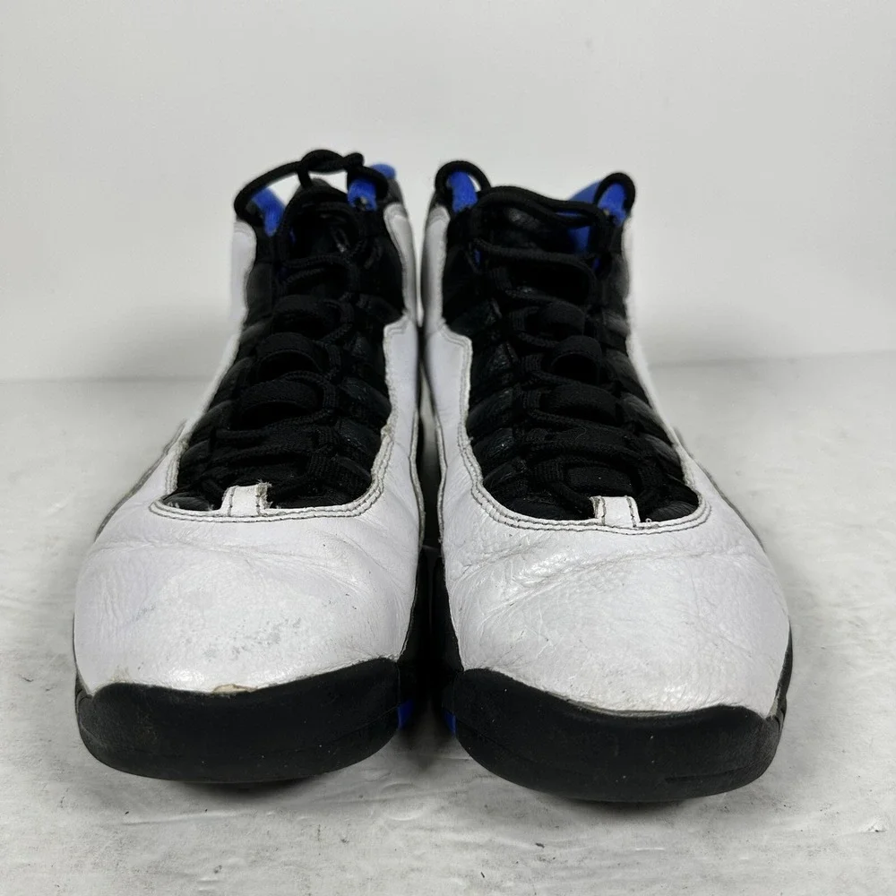 Nike Air Jordan Retro X 10 White & Blue‎ Shoes 310805-108 Sz 9.5 no Box